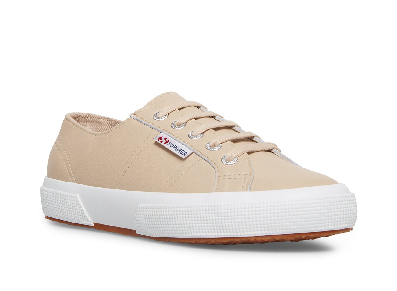 Zapatillas Superga Mujer Beige - 2750 Naplngcotu Cuero - 169473KYF
